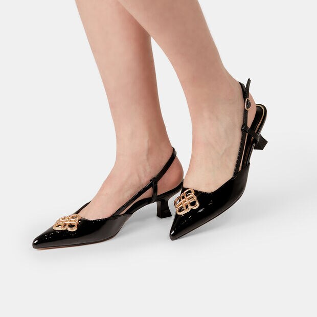 Bata Red Label Women's Slingback with 5 cm heel, Black