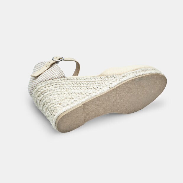 Espadrilles confortables BATA, Nu