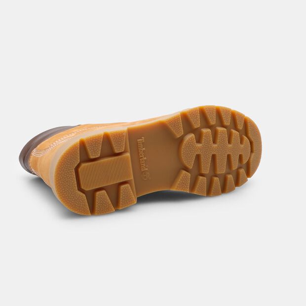 Geschn&uuml;rter Damenstiefelette von Timberland, Gelb