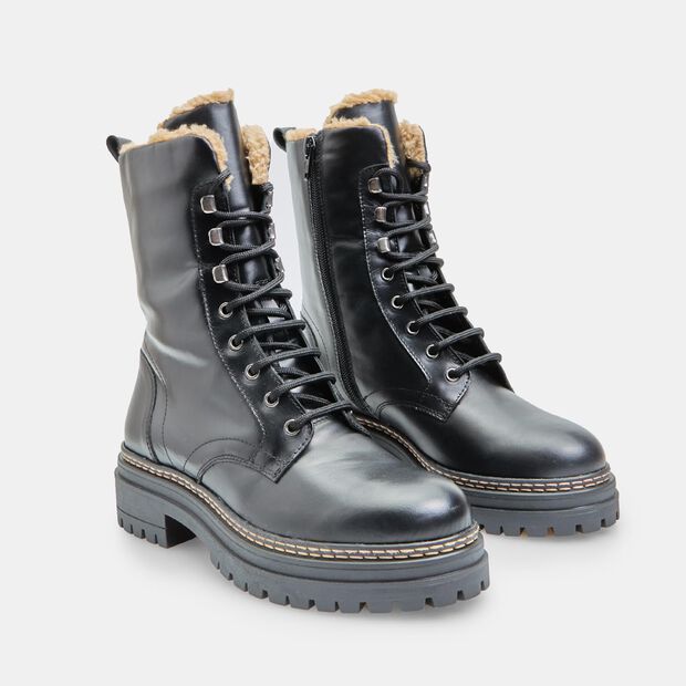 Damen Winterstiefel, Schwarz