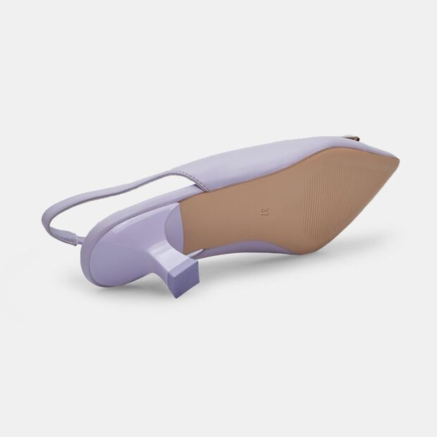 Bata Red Label Women's Slingback with 5 cm heel, Purple