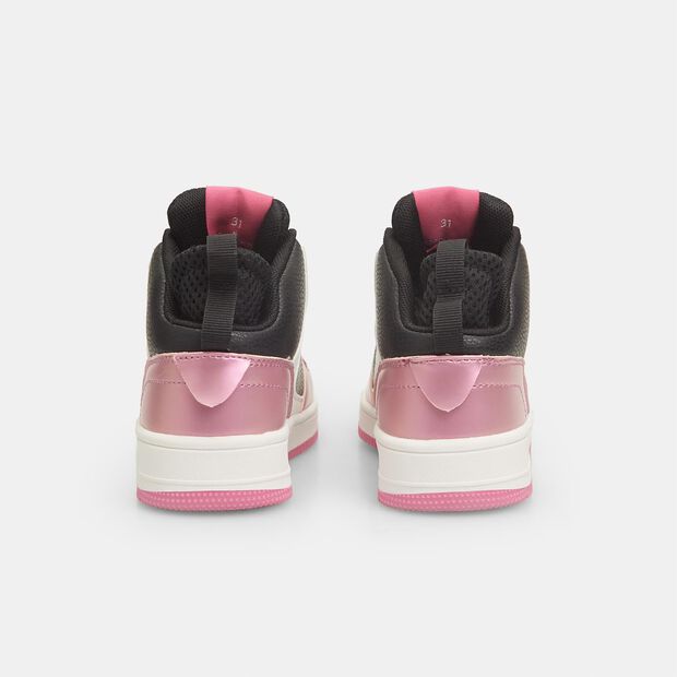 High-top Girls' Sneakers, Fuchsia