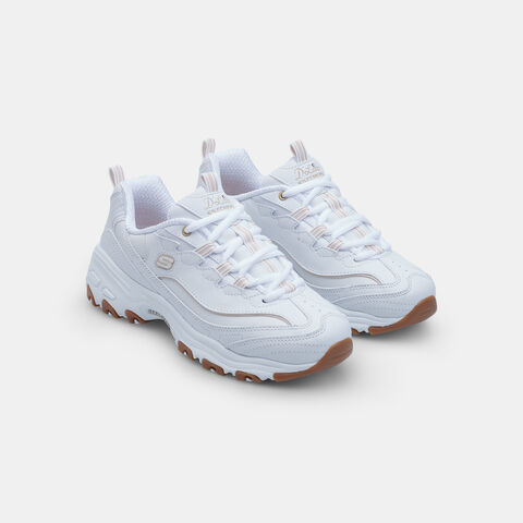 Sneaker pour femme Skechers D'LITES, Blanc