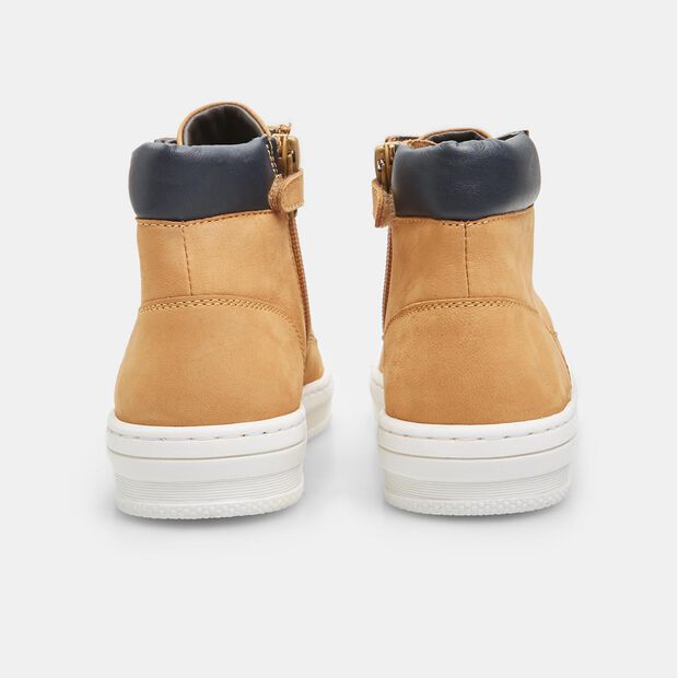 Schnürstiefelette für Jungen, Braun