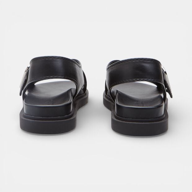 Women's sandal with crossed strap Bata, Black