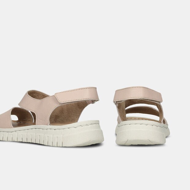 Damen Sandalen aus Leder, 