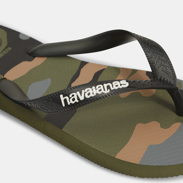 Men's Flip Flops Havaianas Top Camu, Black