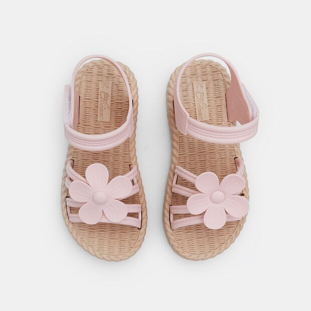 Chicco Cilena Girls First Step Sandals, Pink