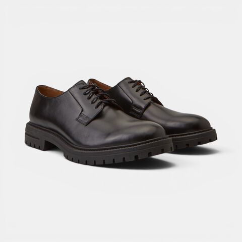 BATA Men's Leather Lace-ups, Black