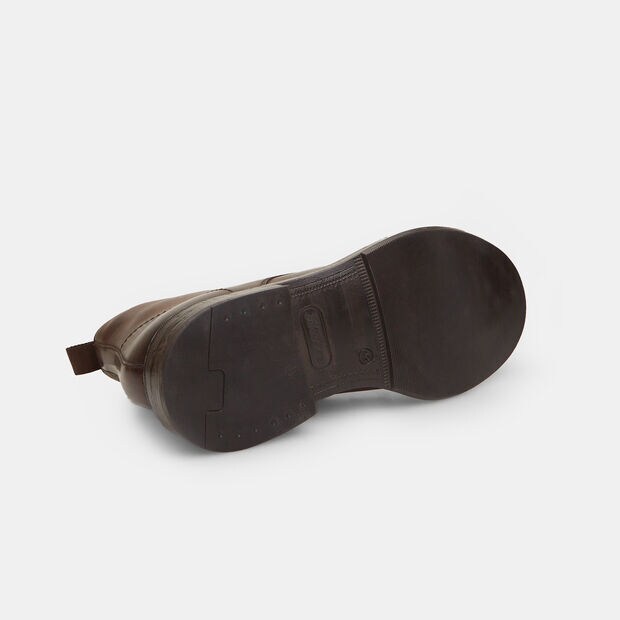 Men's leather boots, Brown