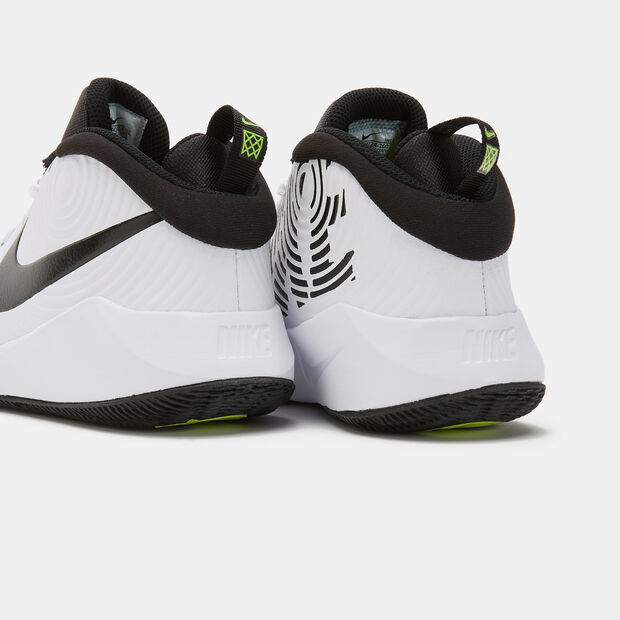 nike team hustle, Blanc