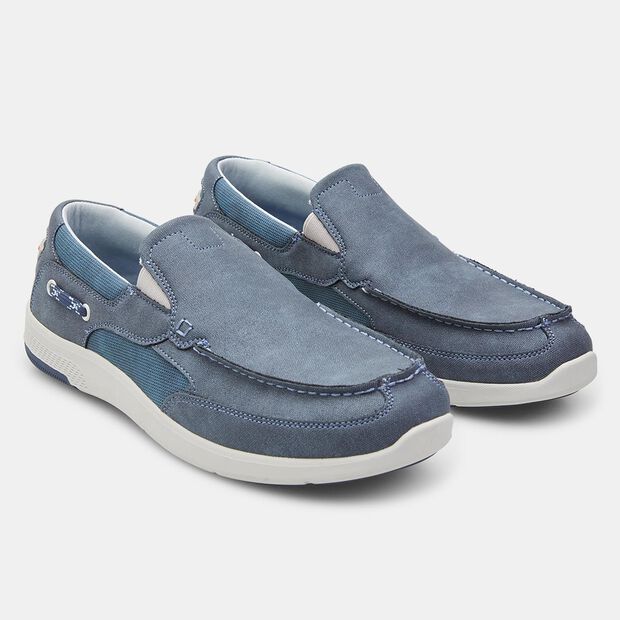 Men's Moccasin BATA, Blue
