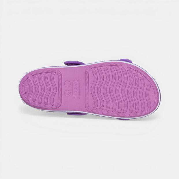 Sandalias para ni&ntilde;a con tira Crocs, Violeta