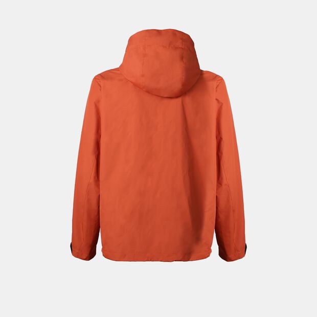 Chaqueta de hombre en tejido t&eacute;cnico, Naranja