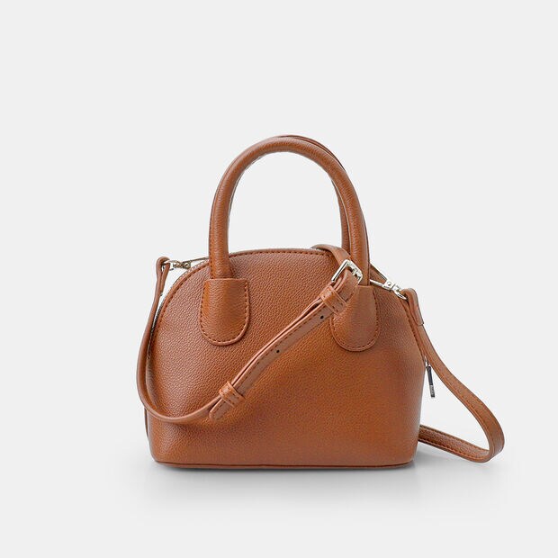 Bolso Bowling de mujer Bata, Piel