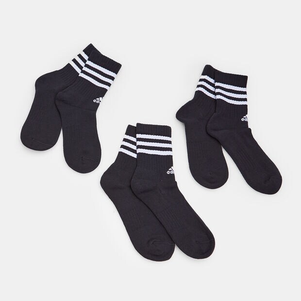 Tres pares de calcetines unisex Adidas, 