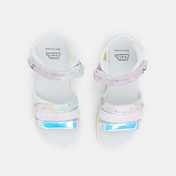 Sandalias para ni&ntilde;a Bubblegummers, Blanco