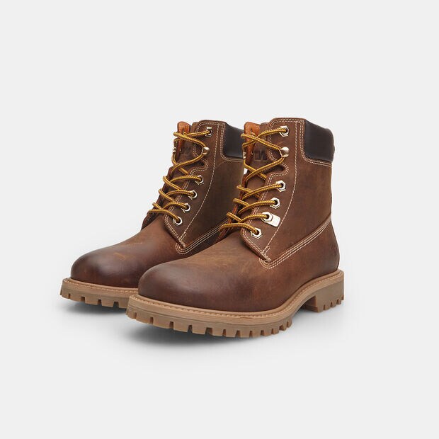 Botines Weinbrenner De Piel Aut&eacute;ntica, 
