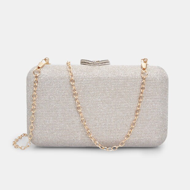 Clutch para mujer, Beige