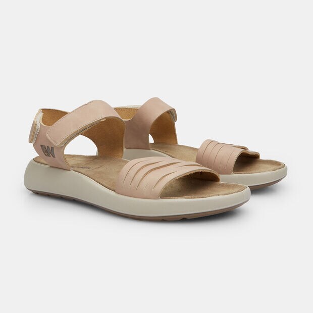 Sandalia para mujer Weinbrenner, Beige