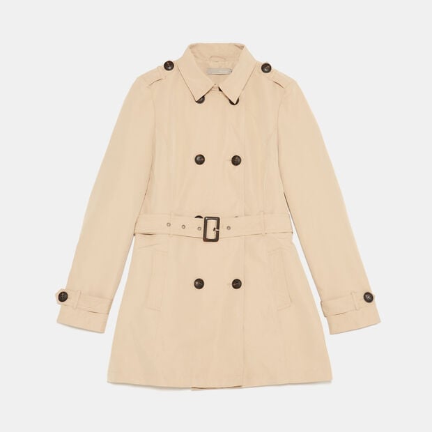 Gabardina de mujer, Beige