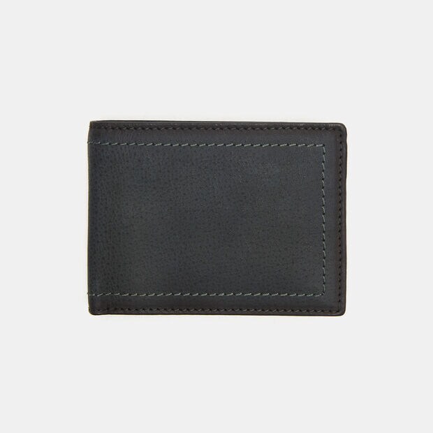 Cartera de hombre en piel, Azul