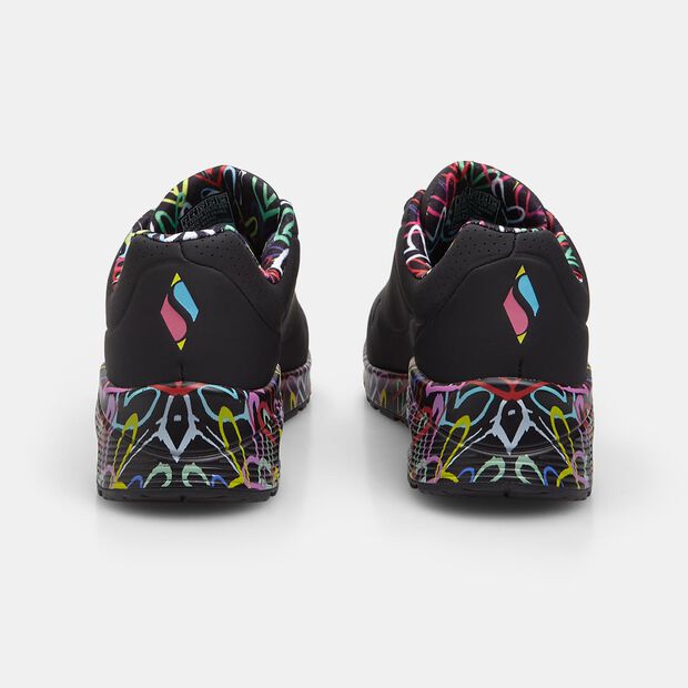 Sneakers de mujer SKECHERS UNO, Negro