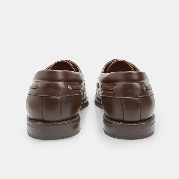Mocas&iacute;n modelo n&aacute;utico para hombre Bata, Marr&oacute;n