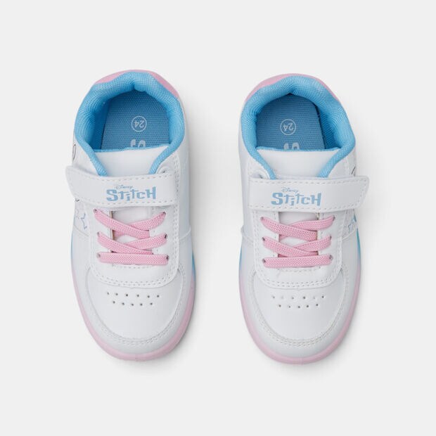 Zapatillas para ni&ntilde;a Stitch, Blanco