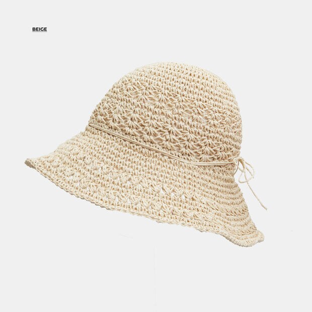 Sombrero de paja para mujer, Multicolor
