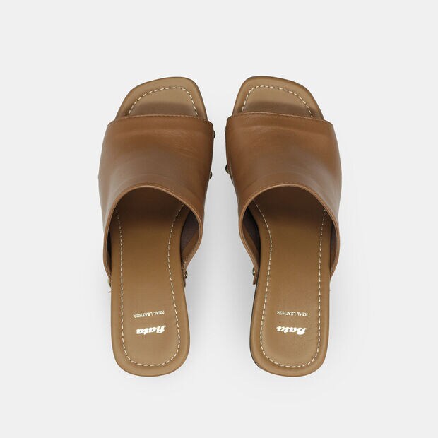 Sandalias para mujer, Piel