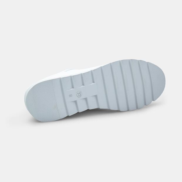 Zapatos con cordones de mujer de piel desestructurados BATA, Blanco