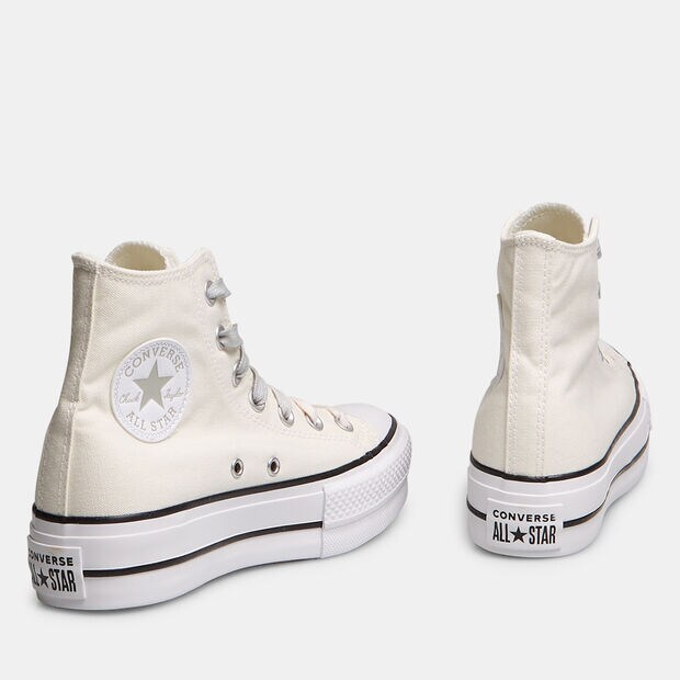 Converse chuck taylor con suela de plataforma, Blanco