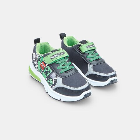 Zapatillas de Deporte Minecraft para Niños, Negro
