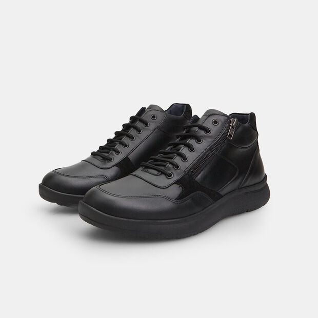 Zapato de hombre de piel Bata Comfit, Negro