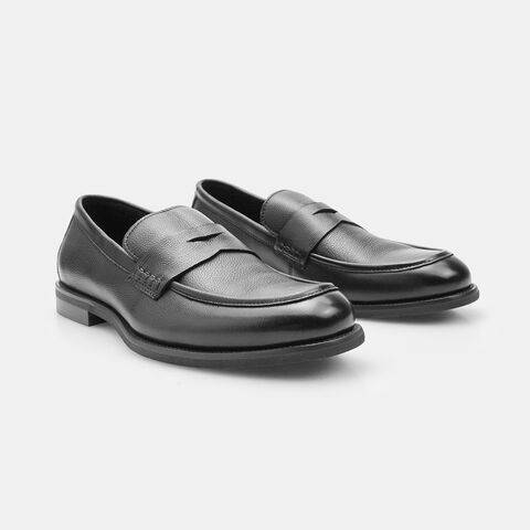 Mocasines elegantes para hombre BATA 24H, Negro