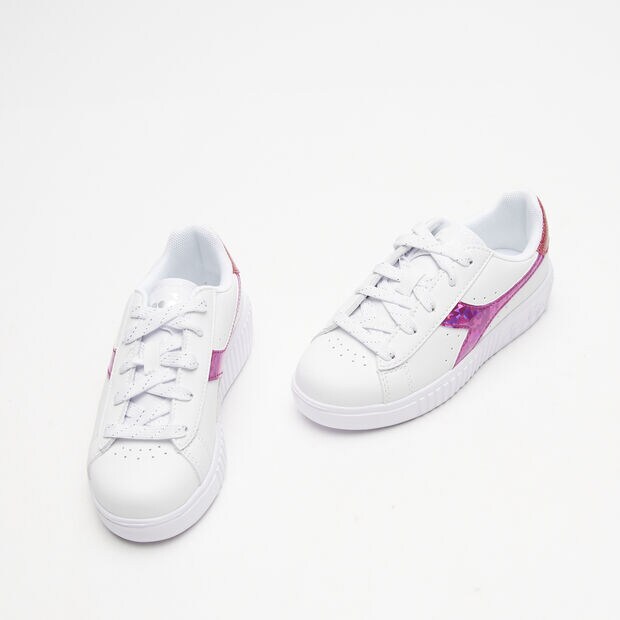 Zapatillas De Ni&ntilde;a Diadora Game Step, Blanco