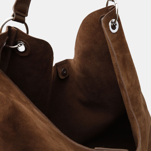 Bolso Hobo de mujer Bata, Beige