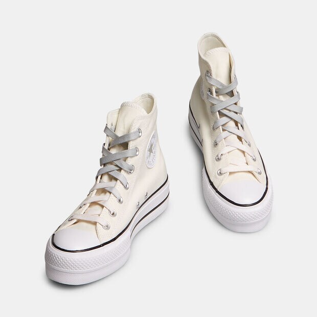 Converse chuck taylor con suela de plataforma, Blanco