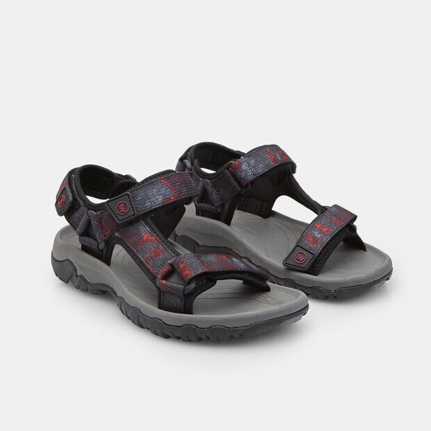 Sandalias deportivas de mujer con tira Weinbrenner, Negro