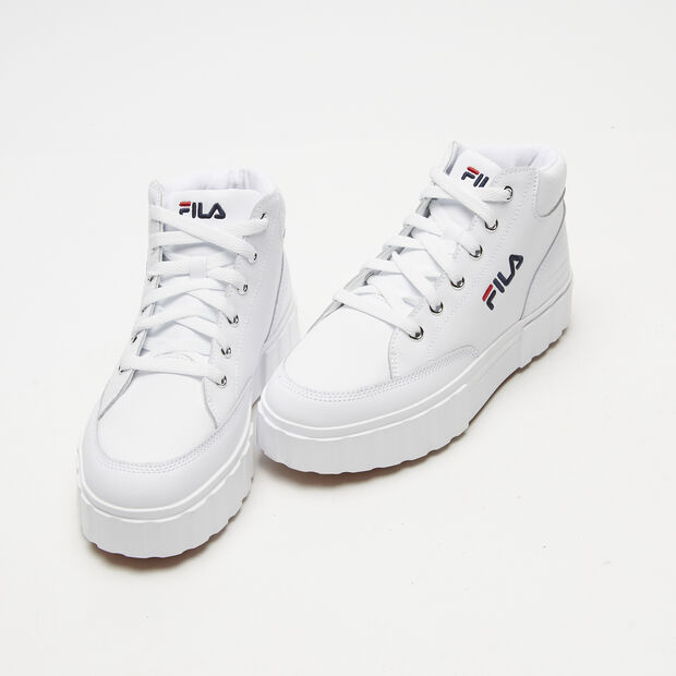 Zapatillas De Mujer Fila Sandblast, Blanco