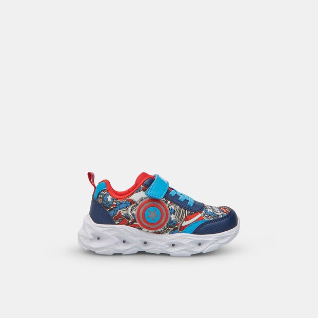 Zapatillas infantiles de Capit&aacute;n Am&eacute;rica, Azul