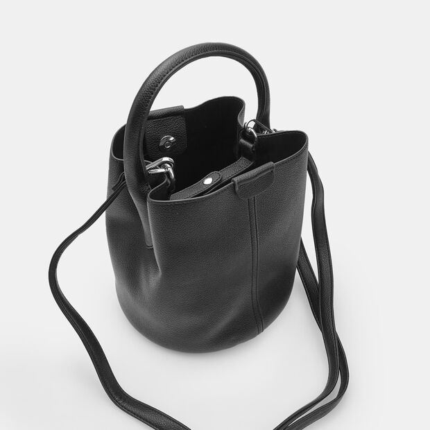Bata Crossbody para mujer, Negro