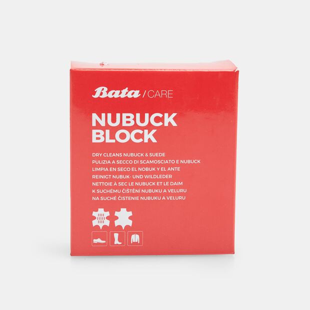 Nubuck block. Limpieza en seco de gamuza y nubuck, 