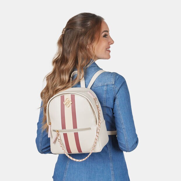 Mochila de mujer Bata Red Label con cadena , Multicolor