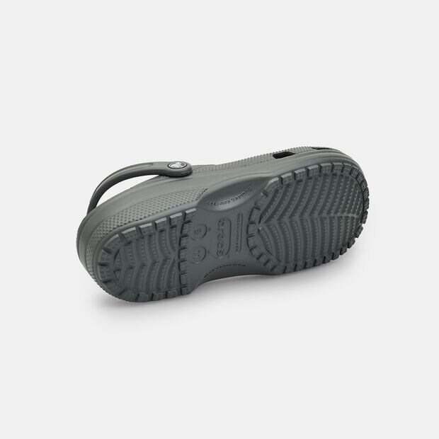 Zueco de hombre Crocs Classic, Gris