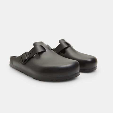 Zapato tipo clogs para hombre Birkenstock Boston en EVA, Negro