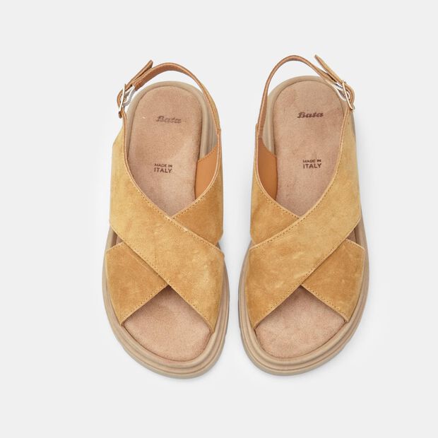 Sandalias de Mujer BATA, Marr&oacute;n