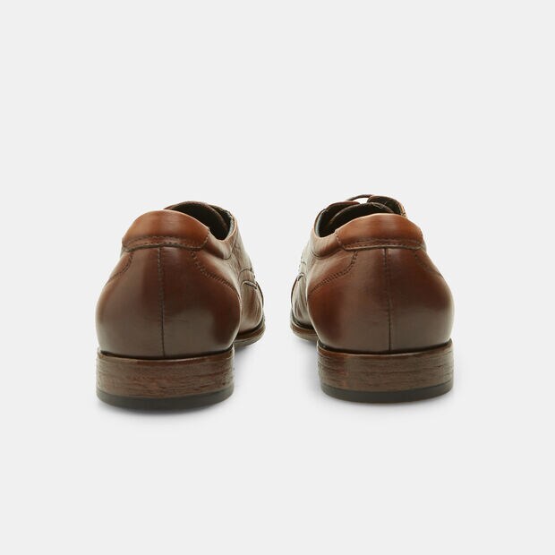 Derby de cuero con cordones para hombre BATA, Piel