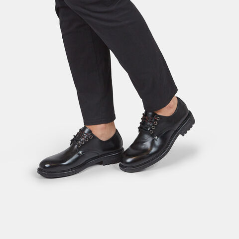Zapatos con cordones para hombre Bata Red Label, Negro